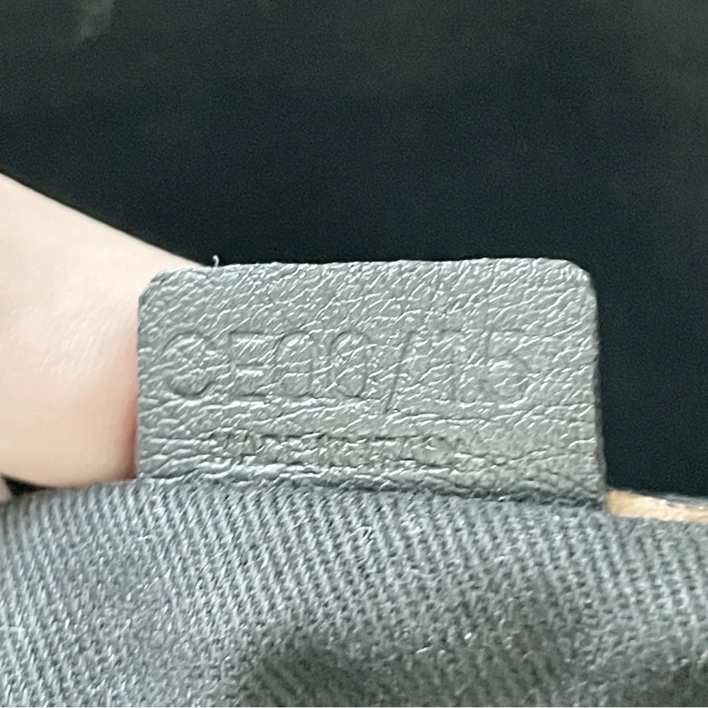 Celine black monogram suede and leather classic Boogie bag tote - Picture 10 of 10